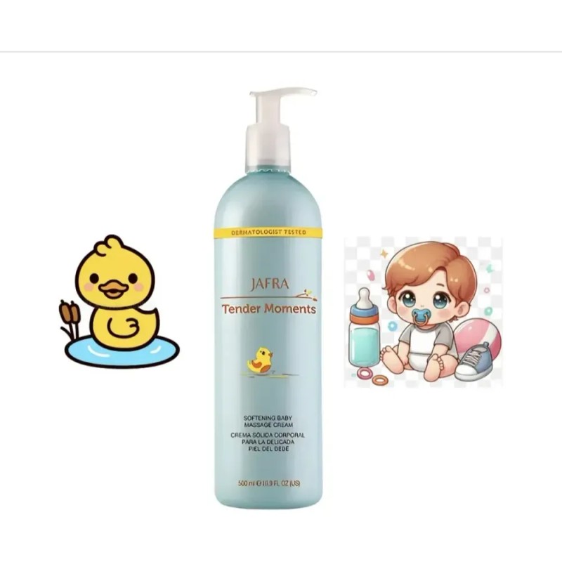 Jafra Tender Moments Crema Sólida Corporal Bebé 500 Ml