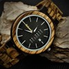 Holzwerk Germany Handmade Matrix Men's Watch Eco Natural Wooden Watch