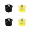 4 Pcs Rubber Striking Head Hammer Replacement 25mm Diameter Mallet