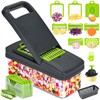 FREMON Vegetable Cutter, Multifunctional Mandolin Chip Cutter & Onion Cutter,