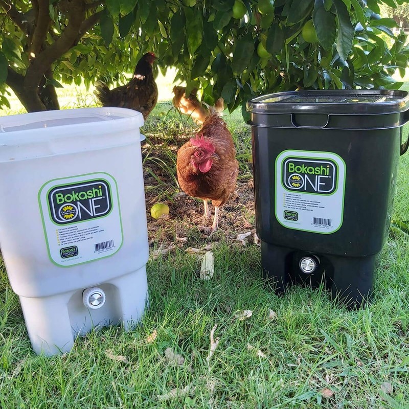 Bokashi One - Bucket Composting System, White