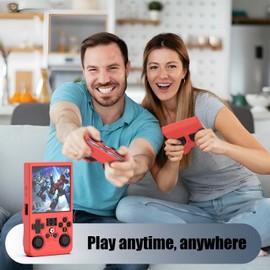 FIOPAZ for R36MAX Silicone Protective Case, Soft Skin for R36 MAX Retro Handheld Game Console Accessories, Anti-Scratch Washable Only for R 36 MAX Sleeve with Lanyard (Red)