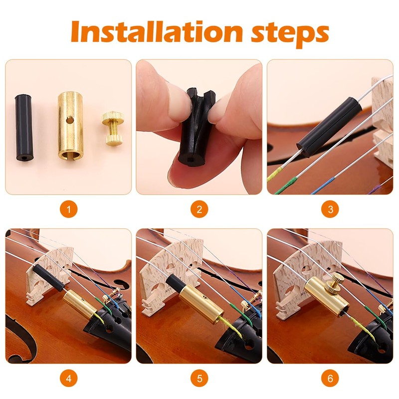 VICASKY Cello Wolf Tuner Wolfston Eliminate Cello Accessories Guitar Tuner