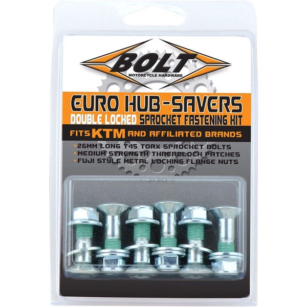 Bolt Mc Hardware 2008-HS.EU Euro Style Hub-Savers Double Locked Sprocket