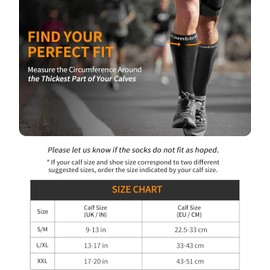 CAMBIVO 2 Pairs of Calf Bandage, Compression Stockings for Women, Men, Support Stockings, Compression Socks, Calf Compression, Calf Leg Warmers for Sports, Football, Running, Swelling, Recovery