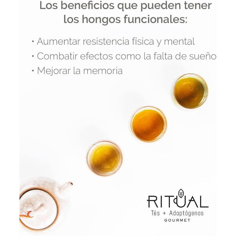 Té Verde Immune Booster con Hongo Cola de Pavo –
