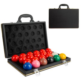 NIANRONGHUA 22 Pcs Snooker Billiard Ball Standard Set 2-1/16 inch - 52.5 mm Pool Balls Billiard Set - Regulation Size Professional Pool Set/Billiard Balls Storage Box Pool Ball Storage Case.