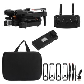 RC Drone with 4K HD Camera 4 Side Obstacle Avoidance Optical Flow Positionin Folding Mini Drone for Kids Above 14 Dual Battery