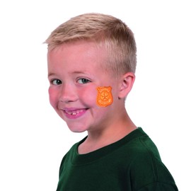 Fun Express Police Party Tattoos (72 Pieces) Party Favors, Arts & Crafts Supplies