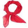 FAIRYGATE Red Scarf for Women UK Ladies Scarfs Chiffon Women