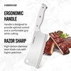 Farberware Edgekeeper Triple Riveted Cleaver Self-Sharpening Blade Cover, High Carbon-Stainless