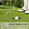 Putter Collapsible 3 Section Two Way Putter with Balls Left