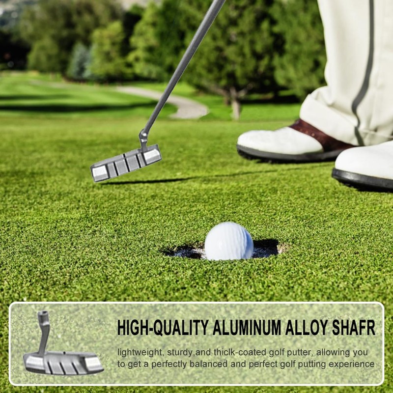 Putter Collapsible 3 Section Two Way Putter with Balls Left