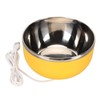 450ML Pet Heated Bowl Stainless Steel Water Heating Bowl USB