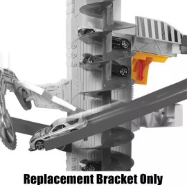 Hot Wheels Replacement Yellow Bracket for Hot Wheels Wall Tracks Power Tower Set W3423