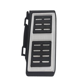 Signswise Stainless Steel Foot Rest Brake Pedal Caps Cover Fuel Brake Foot Bed