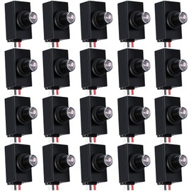 Macarrie 20 Pieces Dusk to Dawn Sensor for Outdoor Lighting 100-277v Photoelectric Switch Bulk Photocell Light Sensor Photocell for Outdoor Lighting for Most Outdoor Lighting Fixtures