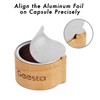 GEESTA Reusable Aluminum Foil Seals Kit Compatible with Nespresso Vertuoline