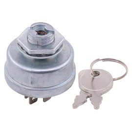 MOTOKU Starter Ignition Key Switch for Hustler 045898 Big Dog Exmark Lazer Z Super Mower Husqvarna Toro Exmark 1-543070 Bobcat 128010 AYP 158913 Troy Bilt 1754250P Fastrak Raptor Models John Deere
