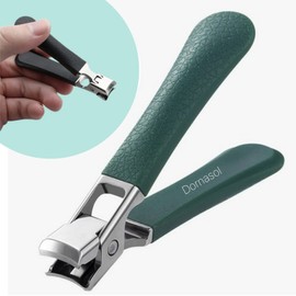 Dornasol Elderly Nail Clippers Thick toenail clippers with good cutting power, 1 piece, green Green / 도르나솔 노인 손톱깎이 절삭력 좋은 두꺼운 발톱깎이, 1개, 그린 Green