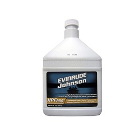 Evinrude Johnson/OMC New OEM HPF PRO Gearcase Lubricant 32oz. Qty 2, 0778755