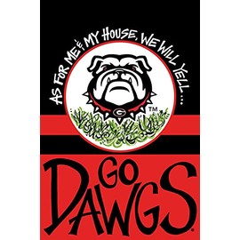 Collegiate Garden Flag (UGA House)