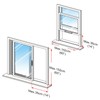 HOOMEE Adjustable Sliding Window Seal with Tube for Portable Air
