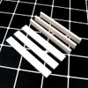Alnicov 6Pcs Acoustic Guitar Bone Blanks Saddle,Guitar Bridge Saddle Blank