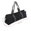 Multifunctional Canvas Yoga Gym Mat Carrier Storage Bag Single Shoulder
