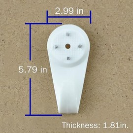 25LB Heavy Duty Picture Hanging Kit 40PCS Wall Photo Frame Art Painting Non-Trace Hardwall Hangers for Cinder Block Hanger Hardware Invisible