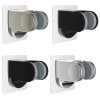 Hibbent Wall Mount Strong Adhesive Shower Head Holder,Waterpr - Chrome
