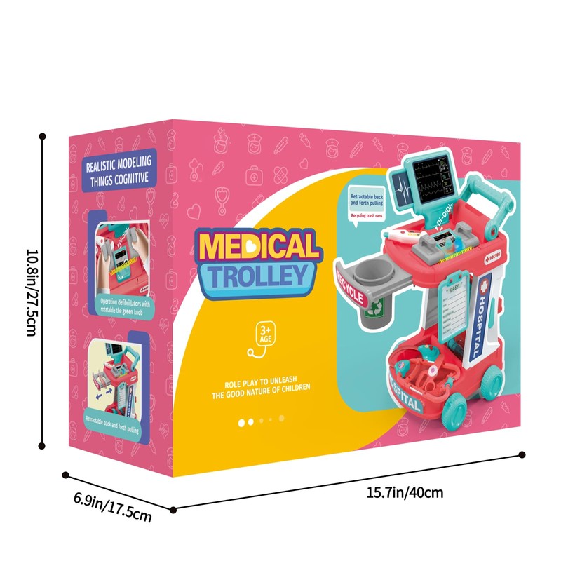 Liberry Doctor Kit for Toddlers Aged 2 3 4 5,