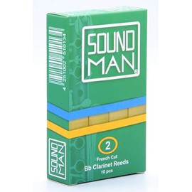 10 Reeds for Böhm Clarinet Soundman® Boehm Bohemian Clarinet Clarinet Clarinet Reeds Reeds Tube Reeds Wood Reeds Wood Reeds 1 Box (2.0)