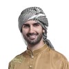 55''x55'' Men's Arab Scarf Shemagh Headscarf Classic Arabic Scarves Breathable