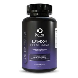 Domos - Melatonina  Citrato De Magnesio  Lavanda -120 Cáps                                                                                            
