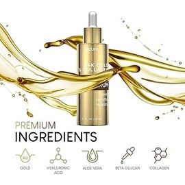 AZURE 24K Gold & Collagen Anti Aging Eye Serum - Firming-- 60mL