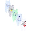 TupTam Unisex Baby Romper with Print (German Text), Set of