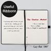 Graph Grid Paper Notebook/Journal - Classic Journal/Notebook with Ribbon Divider,