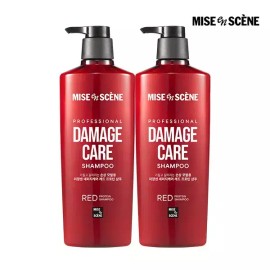 Damage Care 데미지케어 레드 프로틴 라인 680ML 2개 [1.01 샴푸 680ml 2개] Damage Care Red Protein Line 680ML 2pcs [1.01 Shampoo 680ml 2pcs]