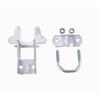 Dailydanny Kennel Gate Latch 1-3/8", Chain Link Fence Gate Butterfly