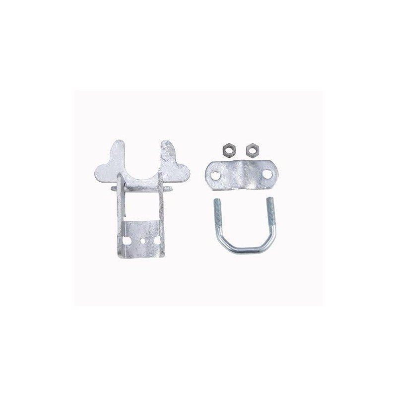 Dailydanny Kennel Gate Latch 1-3/8", Chain Link Fence Gate Butterfly