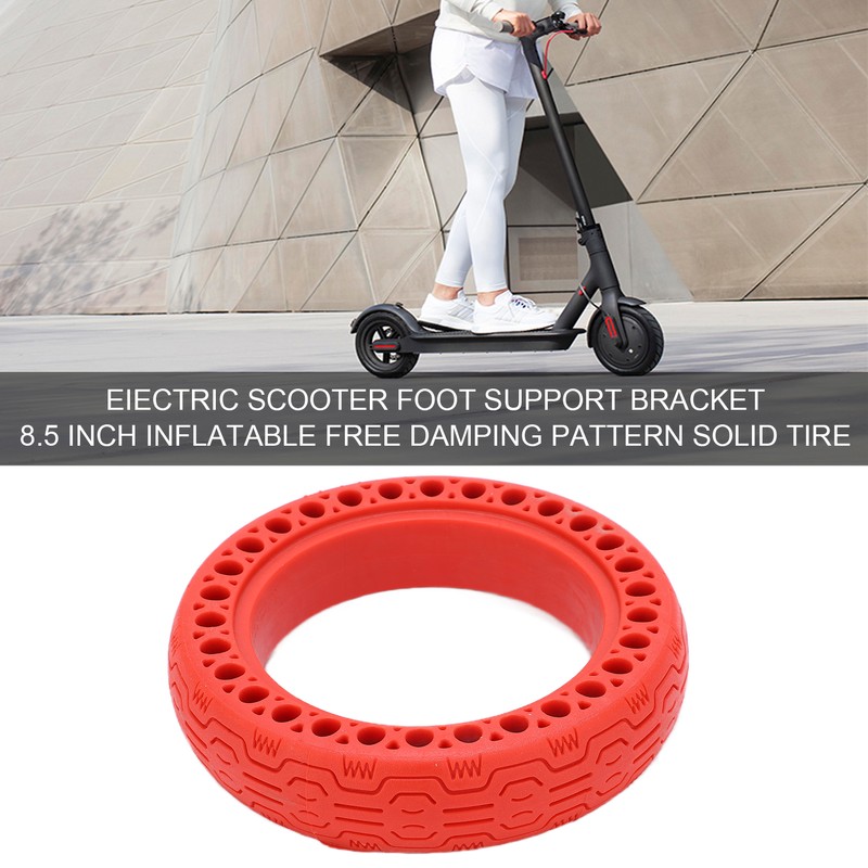 8.5x2.0 Electric Scooter Hollow Solid Tires Anti Puncture Non Slip