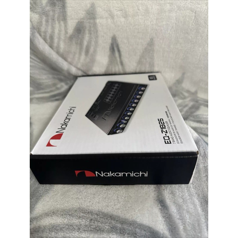 Nakamichi NEW Nakamichi EQ-Z8125 Car Audio 7-band Graphic Equalizer With
