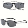 Boolavard Zinc Alloy Frame Men's Polarized Fashion Glasses for Driving