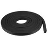 sourcing map Solid Rectangle Rubber Seal Strip 15mm Wide 10mm