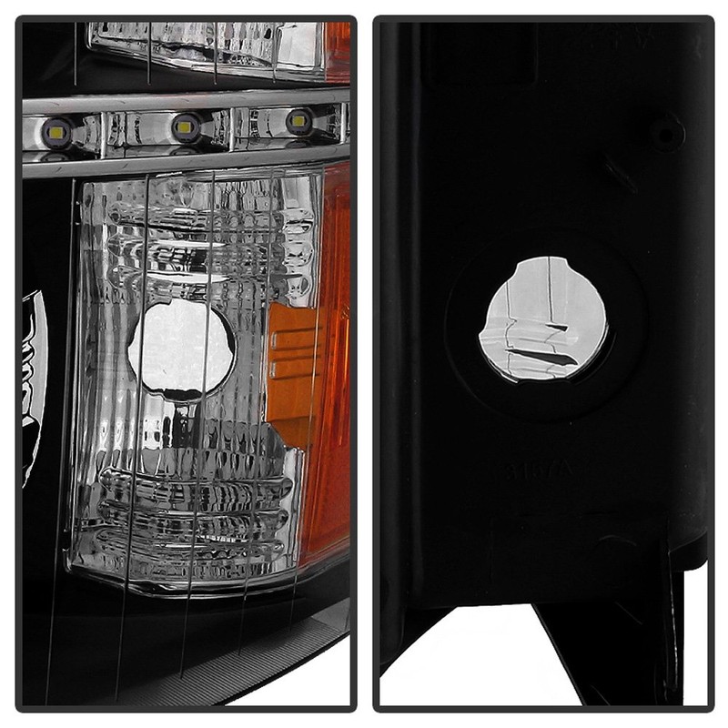 ACANII - For Black 2007-2013 Chevy Silverado 1500 2500HD 3500HD