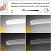 PRESDE 32inch LED Bathroom Light Fixtures Over Mirror Modern Brushed