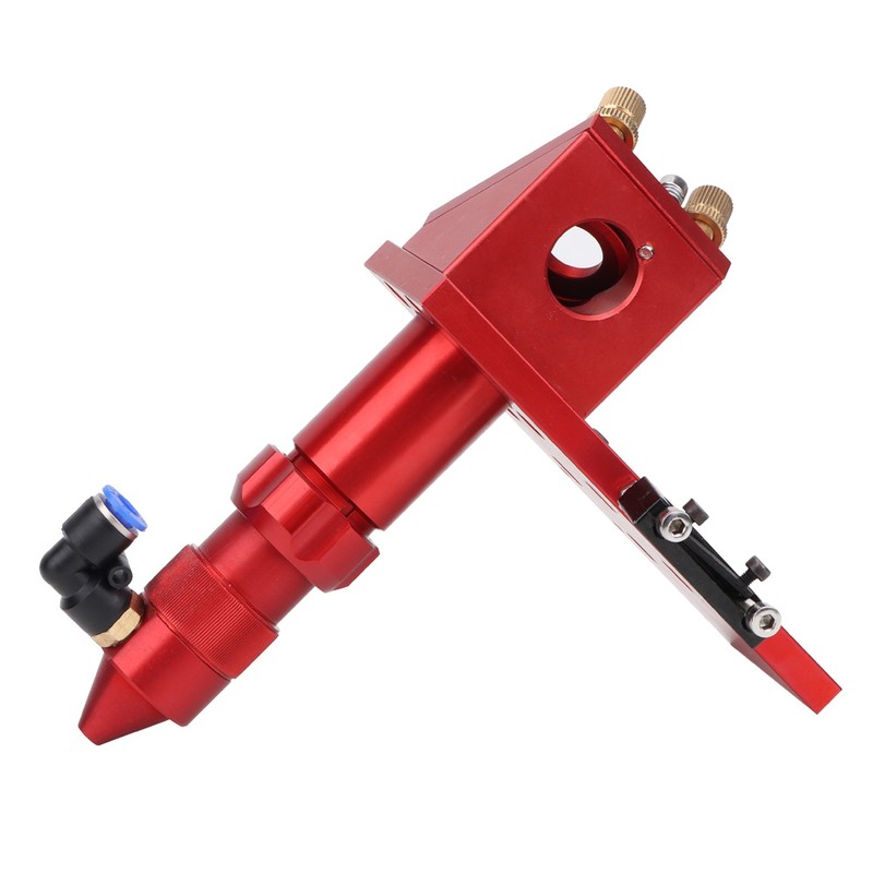 Red Aluminum Laser Head Accessories for CO2 Laser Engraving Machine