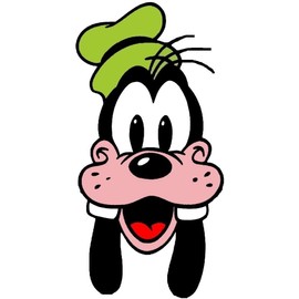 Goofy Laptop Sticker Bumper Sticker Window Sticker