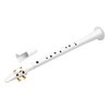 White Pocket Sax Portable Mini Saxophone Key of C Little